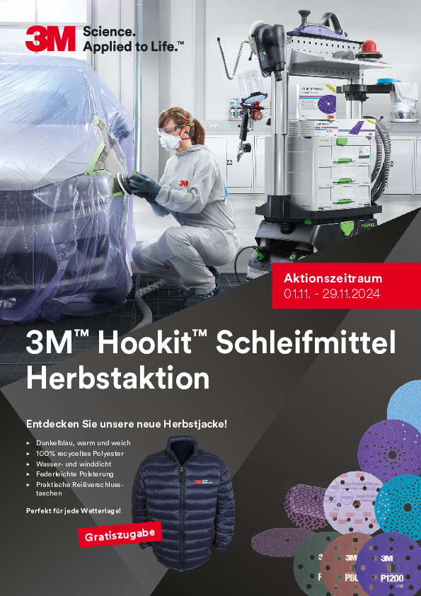 3M™ Hookit™ Schleifmittel Herbstaktion